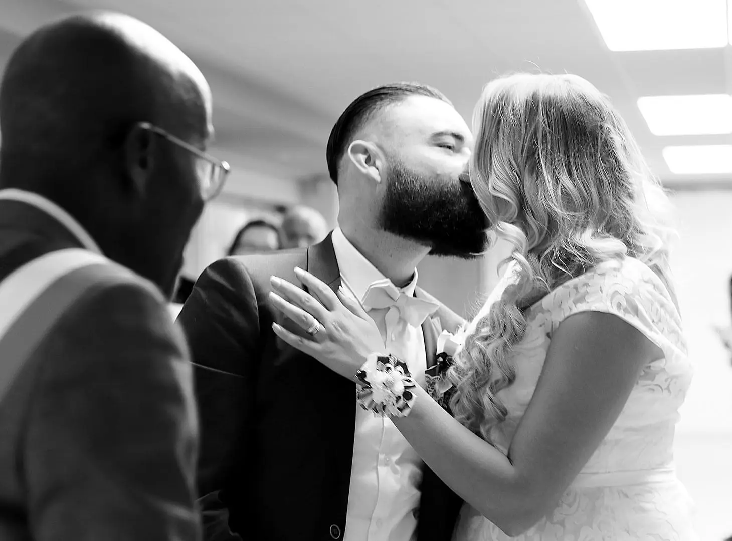 Mairie Mariage Rose Costard Fleur Bague