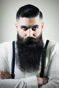 Portrait Homme Femme Barbe Beau Photo Photographie