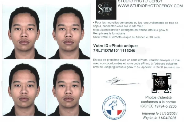 Photo d'identité ePhoto ANTS