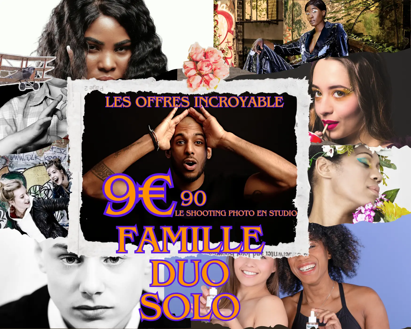offre incroyable shooting photos promotions prix imbattables famille solo duo en studio et extérieur