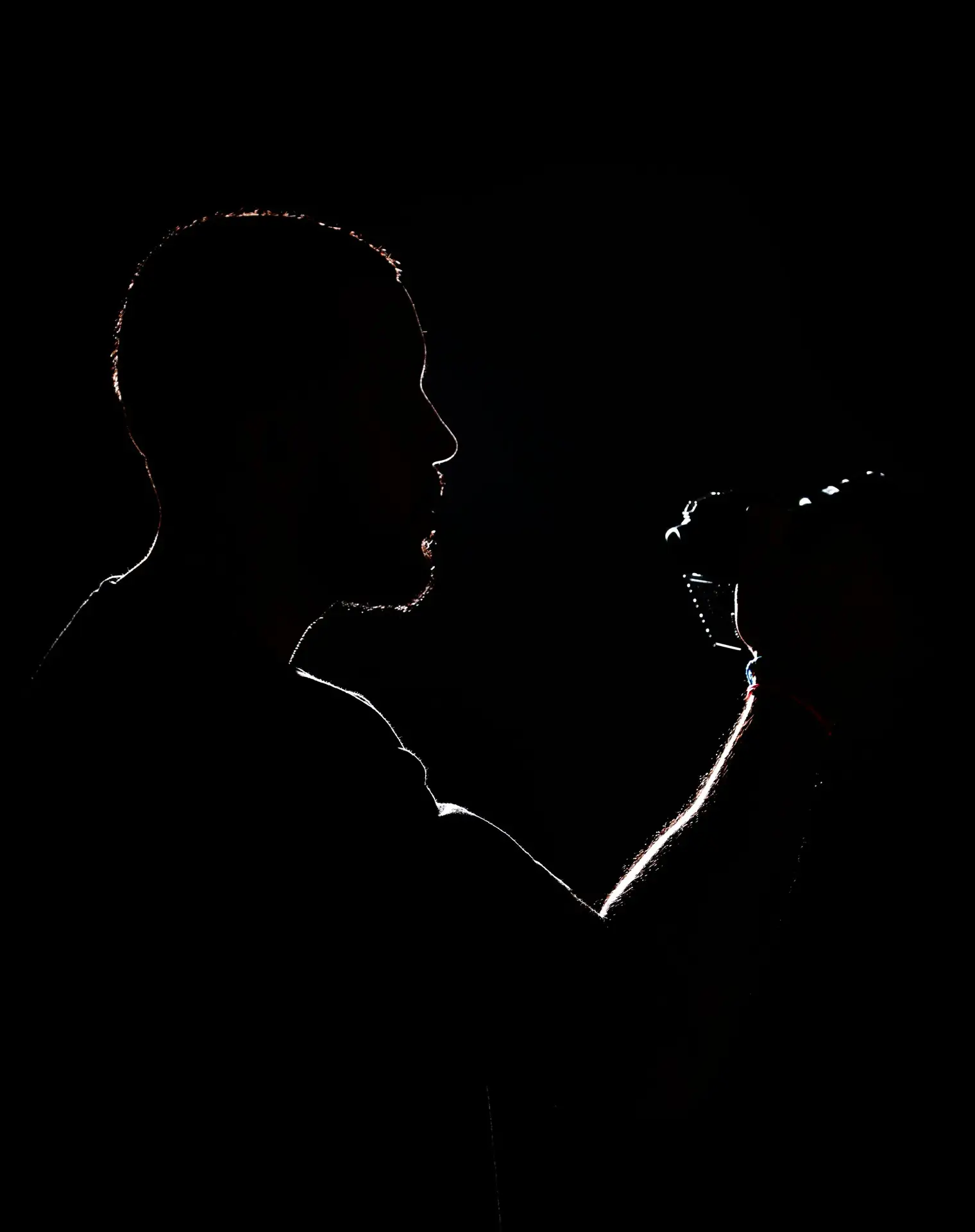 Portrait contre-jour