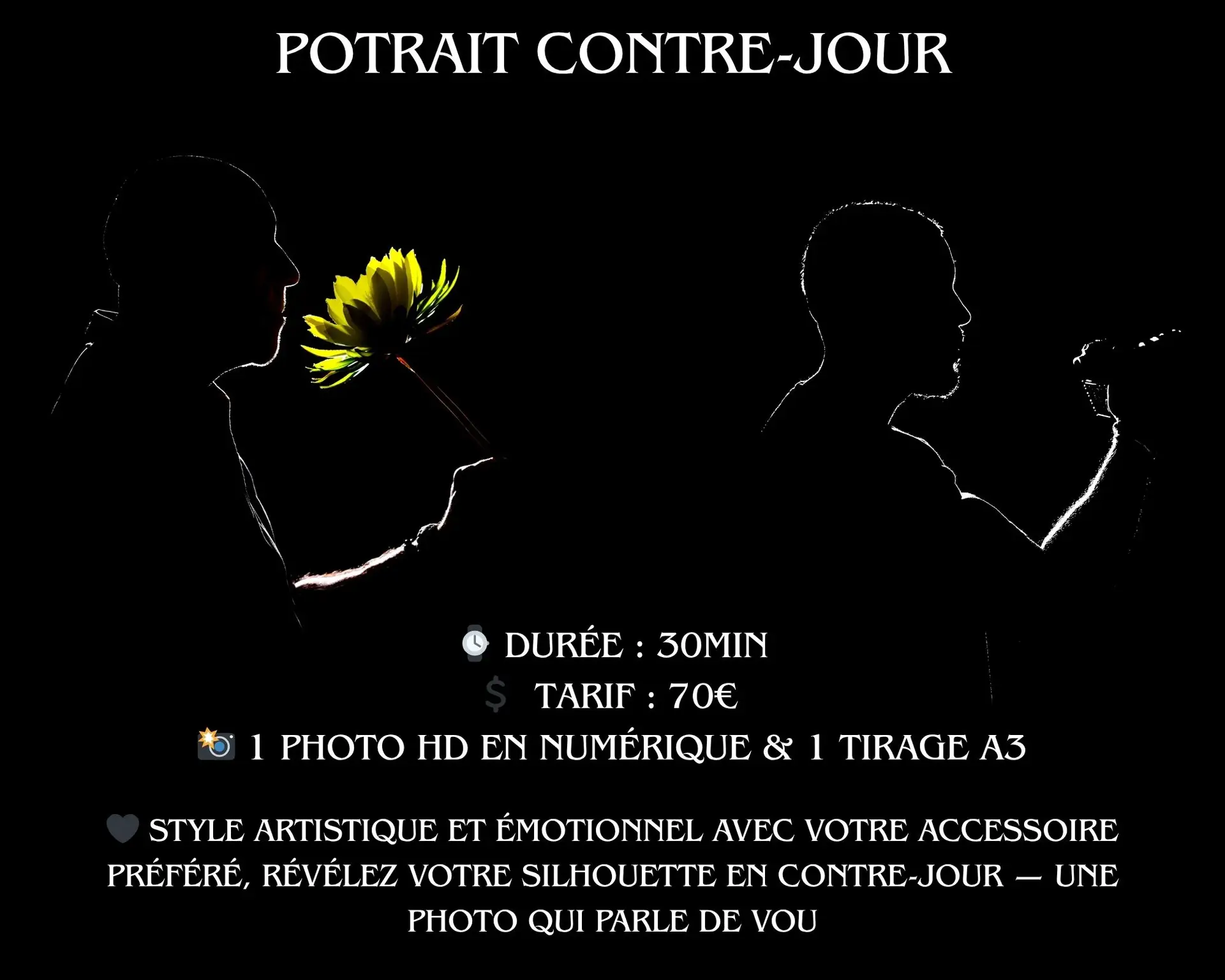 Portrait contre-jour