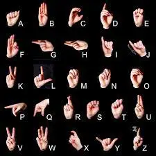 language des signes