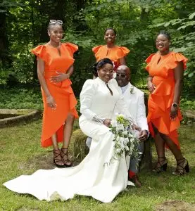 Église de Cergy-le-Haut, prise de vue mariage, photographe haut de gamme extérieur
