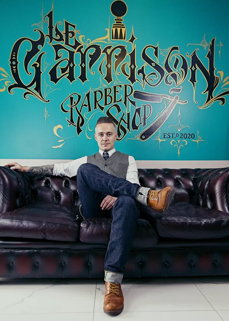 b to b photographie barber shop