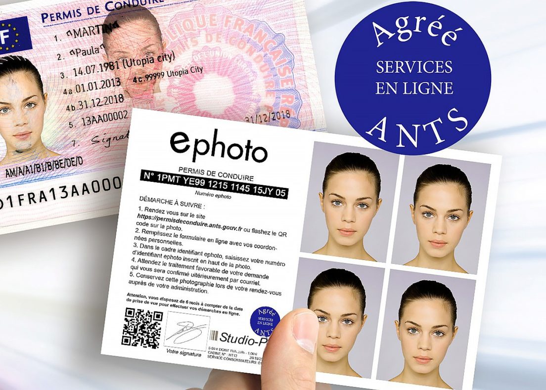E-photo titre de sejour permis de conduire cergy pontoise