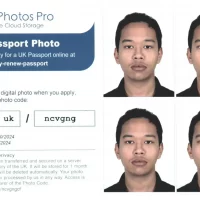 photo d'identité numérique passeport anglais