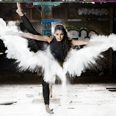portrait artistique powder et dance