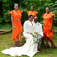 Église de Cergy-le-Haut, prise de vue mariage, photographe haut de gamme extérieur