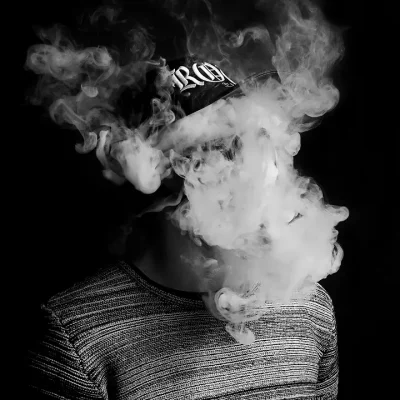 photo portrait enfumée